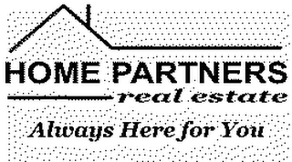 HOME PARTNERS REAL ESTATE ALWAYS HERE FOR YOU logo