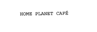 HOME PLANET CAFE logo