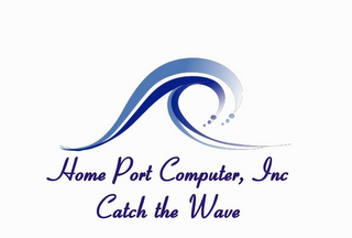 HOME PORT COMPUTER, INC CATCH THE WAVE logo