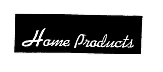 HOME PRODUCTS logo