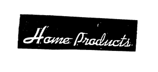 HOME PRODUCTS logo