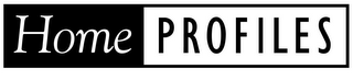 HOME PROFILES logo