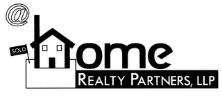 @ HOME REALTY PARTNERS, LLP SOLD logo