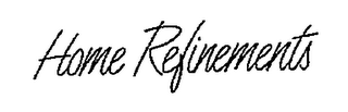 HOME REFINEMENTS logo