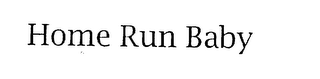 HOME RUN BABY logo