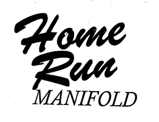 HOME RUN MANIFOLD logo