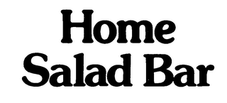 HOME SALAD BAR logo
