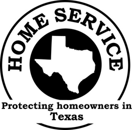 HOME SERVICE PROTECTING HOMEOWNERS IN TEXAS logo