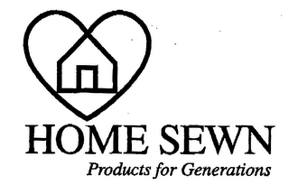 HOME SEWN PRODUCTS FOR GENERATIONS logo