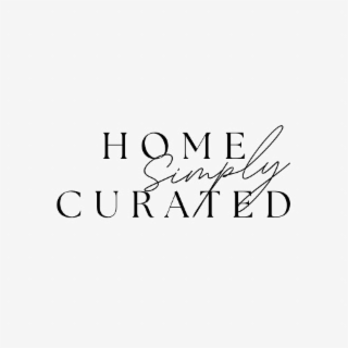 HOME SIMPLY CURATED logo