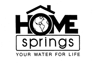 HOME SPRINGS YOUR WATER FOR LIFE logo