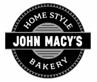 HOME STYLE JOHN MACY'S BAKERY logo