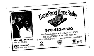 HOME SWEET HOME REALTY logo