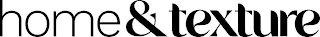 HOME & TEXTURE logo