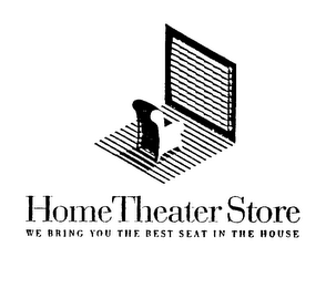 HOME THEATER STORE WE BRING YOU THE BEST SEAT IN THE HOUSE logo