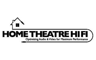 HOME THEATRE HI FI OPTIMIZING AUDIO & VIDEO FOR MAXIMUM PERFORMANCE logo
