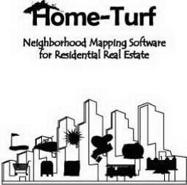 HOME-TURF NEIGHBORHOOD MAPPING SOFTWARE FOR RESIDENTIAL REAL ESTATE logo