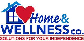 HOME & WELLNESS CO. SOLUTIONS FOR YOUR INDEPENDENCE logo