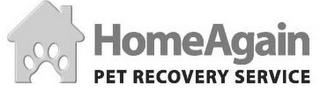 HOMEAGAIN PET RECOVERY SERVICE logo