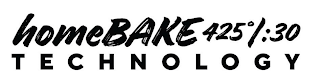 HOMEBAKE 425° / :30 TECHNOLOGY logo