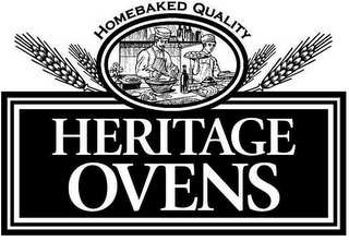 HOMEBAKED QUALITY HERITAGE OVENS logo