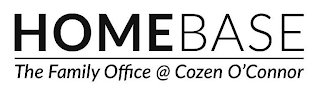 HOMEBASE THE FAMILY OFFICE @ COZEN O'CONNOR logo