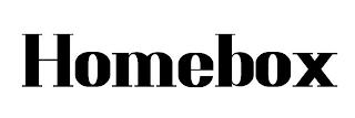HOMEBOX logo