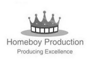 HOMEBOY PRODUCTION PRODUCING EXCELLENCE logo