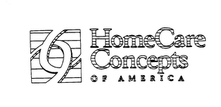 HOMECARE CONCEPTS OF AMERICA logo