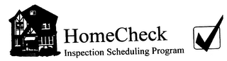 HOMECHECK INSPECTION SCHEDULING PROGRAM logo