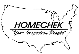 HOMECHEK "YOUR INSPECTION PEOPLE" logo