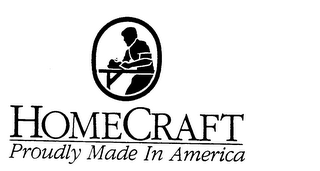HOMECRAFT PROUDLY MADE IN AMERICA logo