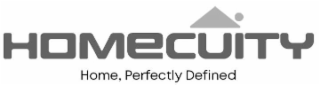 HOMECUITY HOME, PERFECTLY DEFINED logo