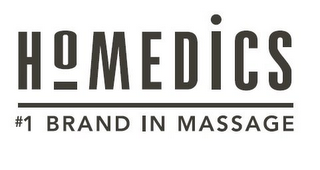 HOMEDICS #1 BRAND IN MASSAGE logo