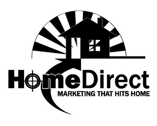 HOMEDIRECT MARKETING THAT HITS HOME logo