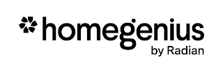HOMEGENIUS BY RADIAN logo