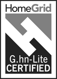 HOMEGRID H G.HN-LITE CERTIFIED logo