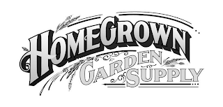 HOMEGROWN GARDEN SUPPLY logo