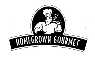 HOMEGROWN GOURMET logo