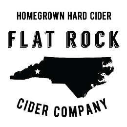 HOMEGROWN HARD CIDER FLAT ROCK CIDER COMPANY logo