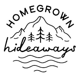 HOMEGROWN HIDEAWAYS logo