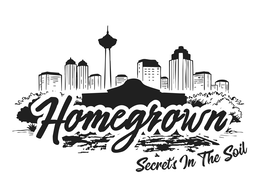 HOMEGROWN SECRET'S IN THE SOIL logo