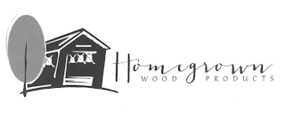 HOMEGROWN WOOD PRODUCTS logo