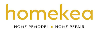 HOMEKEA HOME REMODEL · HOME REPAIR logo