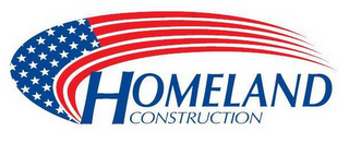 HOMELAND CONSTRUCTION logo
