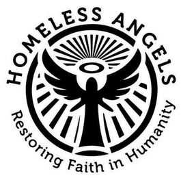 HOMELESS ANGELS RESTORING FAITH IN HUMANITY logo