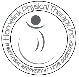HOMELINK PHYSICAL THERAPY, INC. FUNCTIONAL RECOVERY AT YOUR DOORSTEP logo