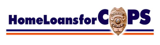 HOMELOANSFORC PS POLICE OFFICER POLICE 1 logo