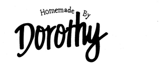 HOMEMADE BY DOROTHY logo