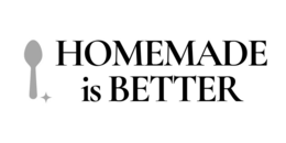 HOMEMADE IS BETTER logo